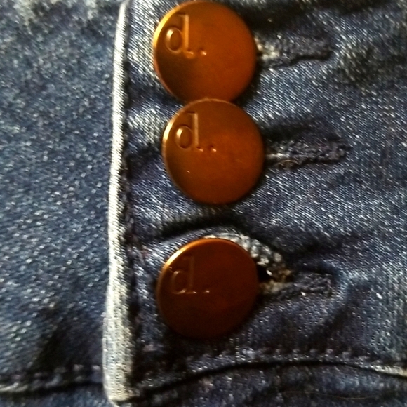 D. Jeans Cropped Denim pants size 8 - Picture 2 of 7